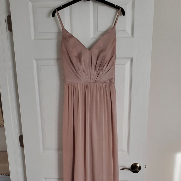 VERA WANG NEUTRAL DRESS - Picture 1 of 4
